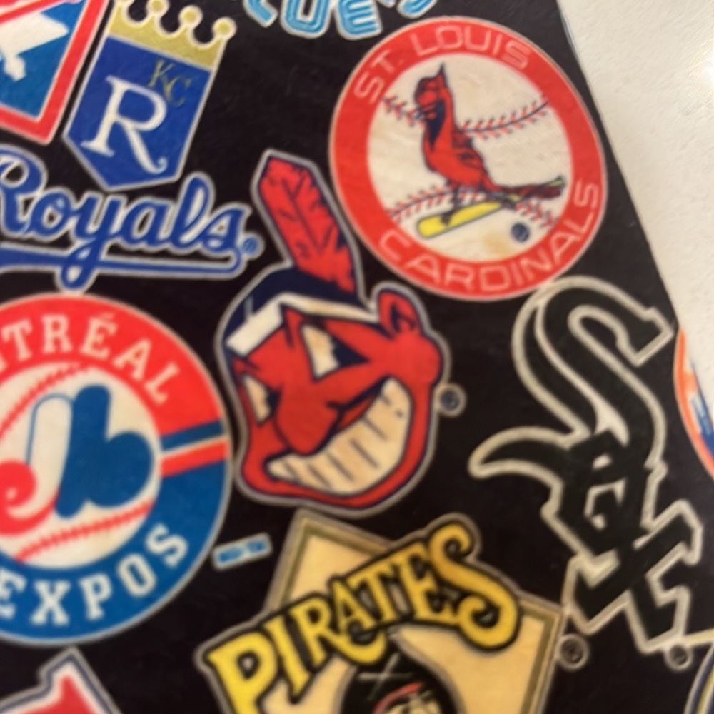 Vintage MLB Surrey All Teams Logo Neck Tie‎ Necktie 1994